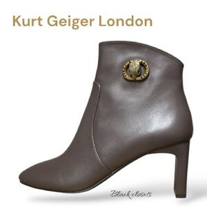 Kurt Geiger Taupe Heeled Boots